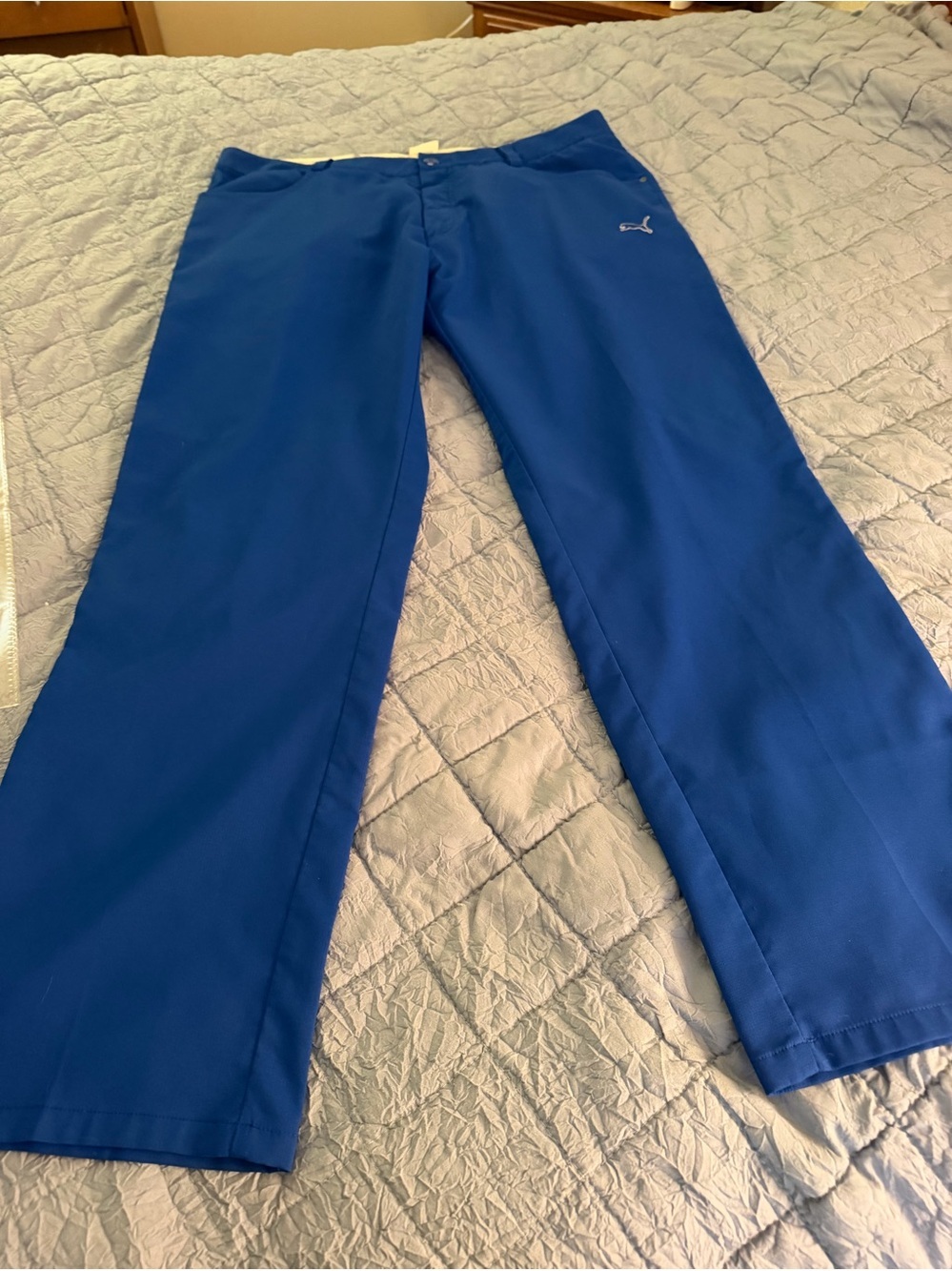 Puma Men’s Royal Blue Golf Pants Size 36X32